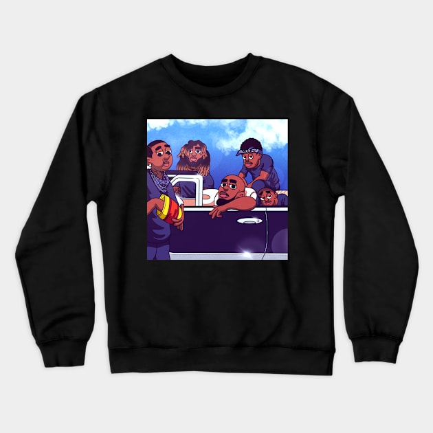 The Other Side Crewneck Sweatshirt by artofbryson